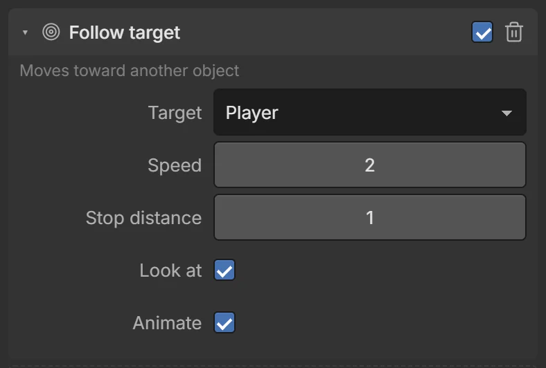behavior follow