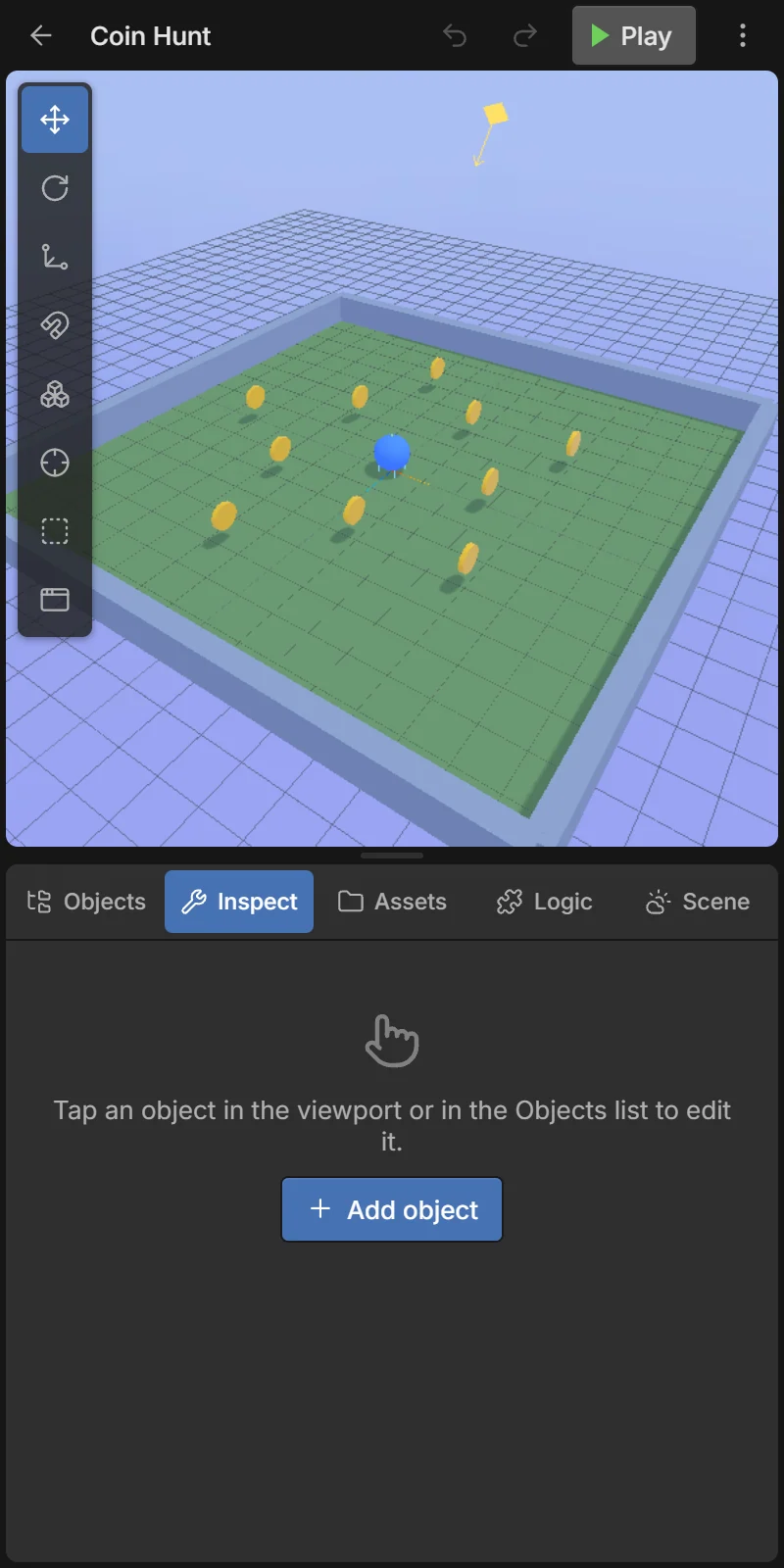 Inspect (nothing selected)